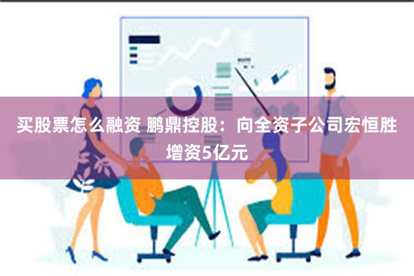 买股票怎么融资 鹏鼎控股：向全资子公司宏恒胜增资5亿元