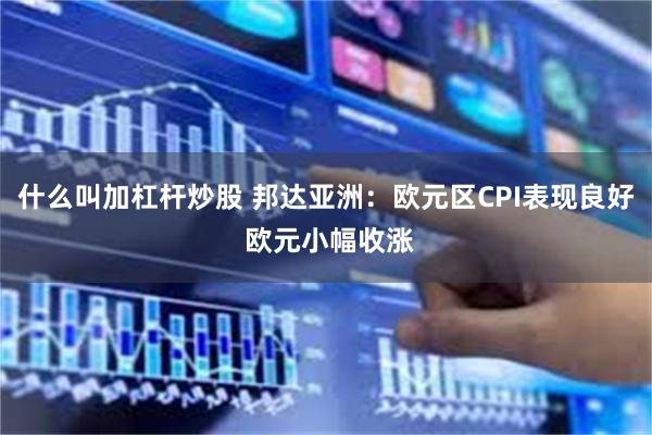 什么叫加杠杆炒股 邦达亚洲：欧元区CPI表现良好 欧元小幅收涨
